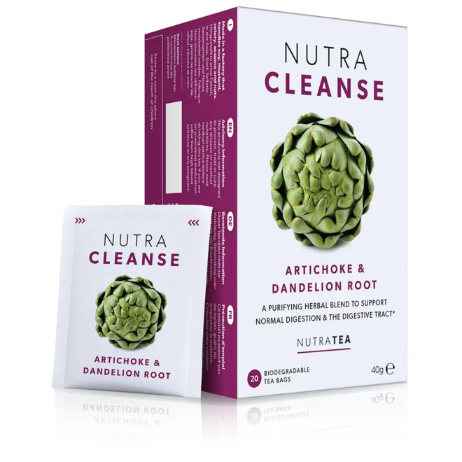 Nutra Tea Cleanse Artichoke & Dandelion Root Herbal 20s