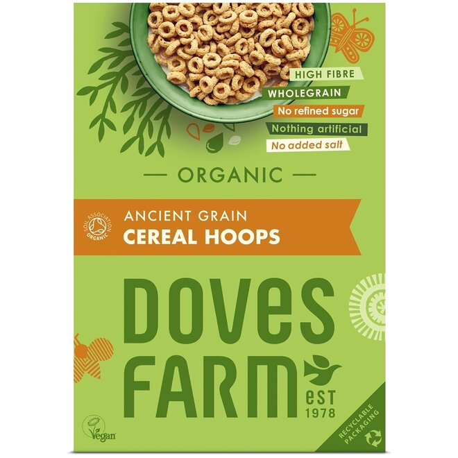 Doves Farm Ancient Grain Cereal Hoops