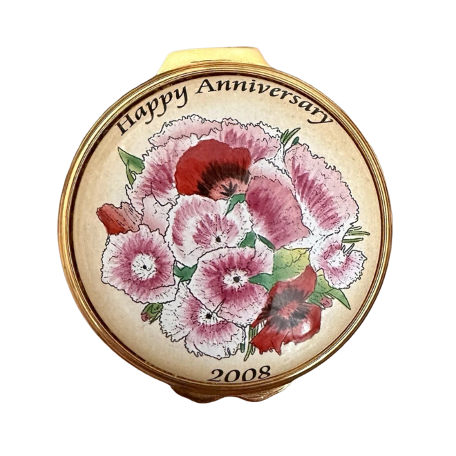 Happy Anniversary 2008 Trinket Box