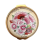Happy Anniversary 2008 Enamel Trinket Box