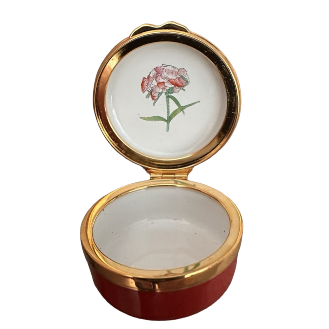 Happy Anniversary 2008 Enamel Trinket Box