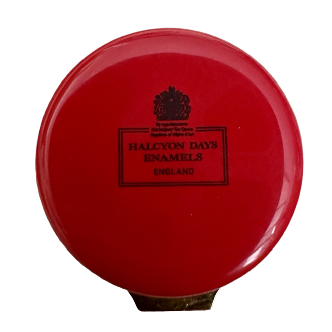 Happy Anniversary 2008 Enamel Trinket Box