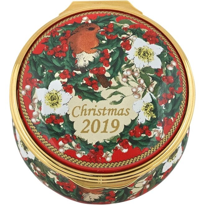 Christmas 2019 Enamel Trinket Box