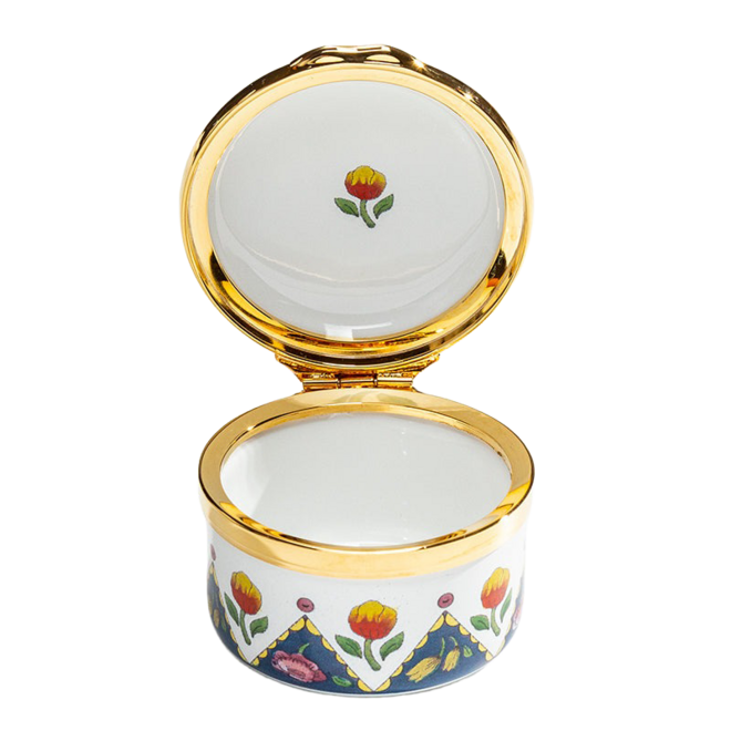 Happy Birthday Enamel Trinket Box