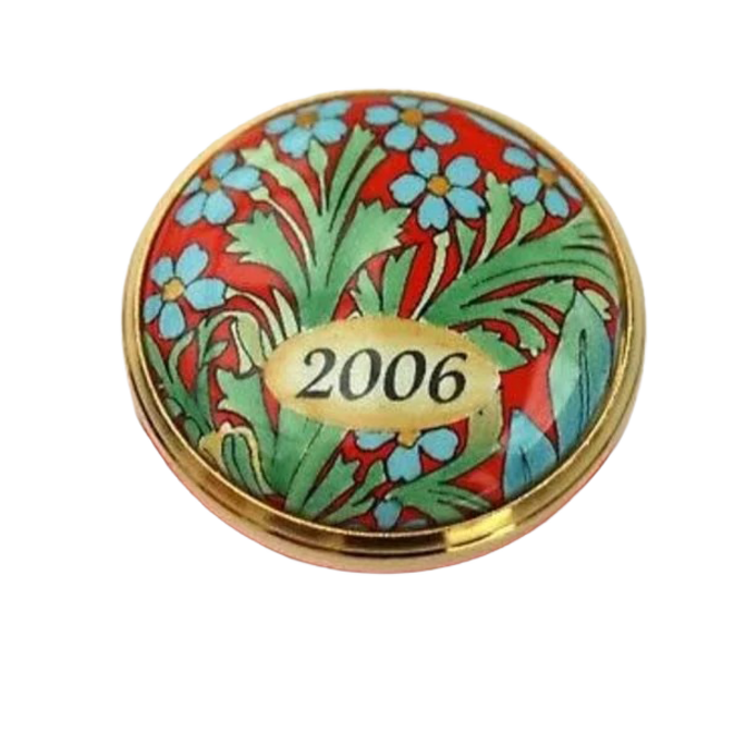 2006 Annual Mini Enamel Trinket Box