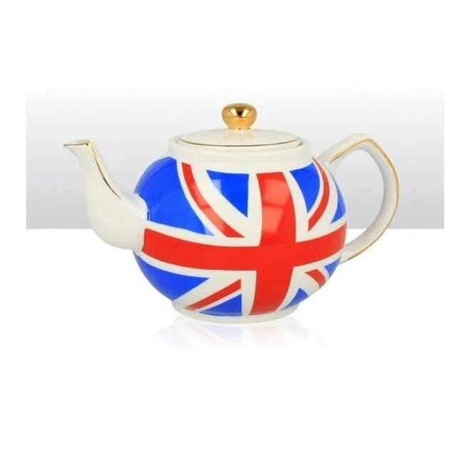 Union Jack Globe Teapot