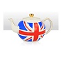 Union Jack Globe Teapot