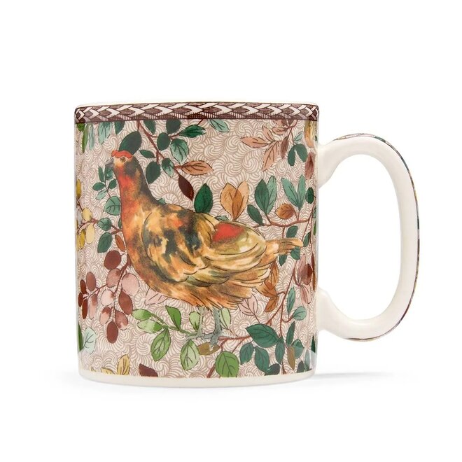 Woodland Accents Mug (Red Grouse)