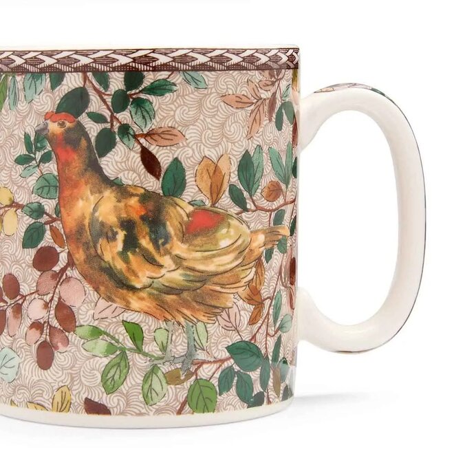 Woodland Accents Mug (Red Grouse)