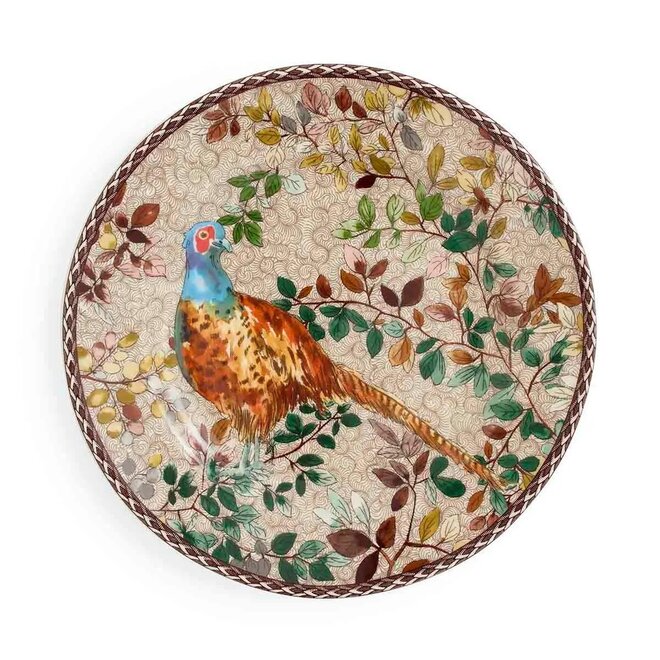 Woodland Accents Salad Plate (Pheasant)