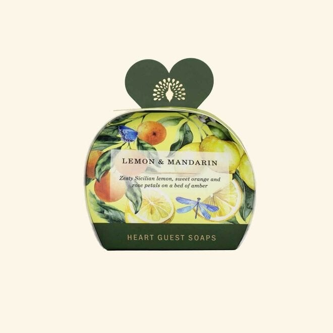 Lemon & Mandarin Luxury Guest Soaps