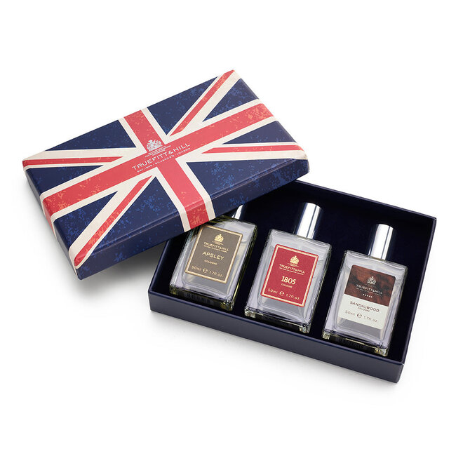 Truefitt & Hill Travel Cologne Union Jack Gift Set