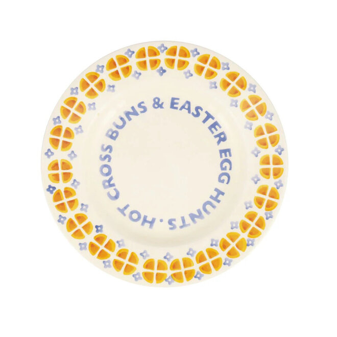 Hot Cross Buns Medium Dinner Plate