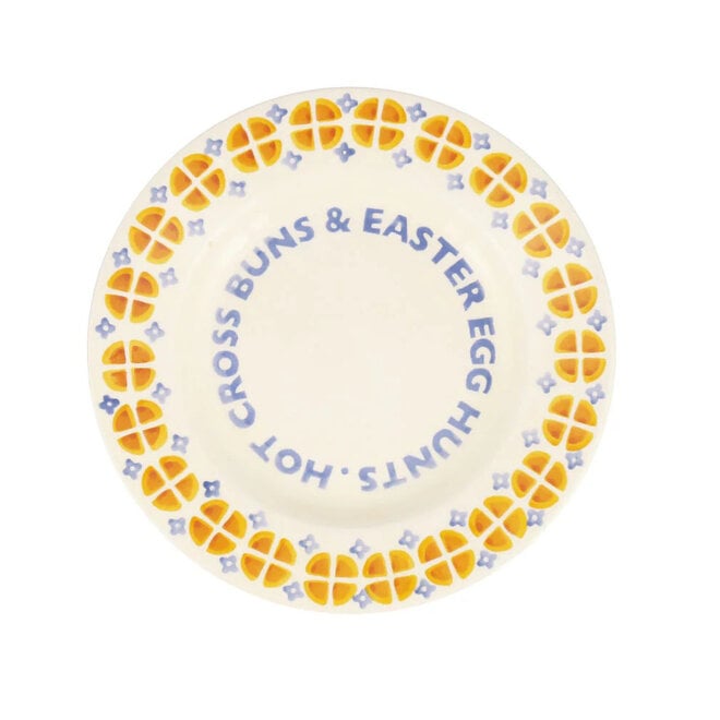 Hot Cross Buns Medium Dinner Plate