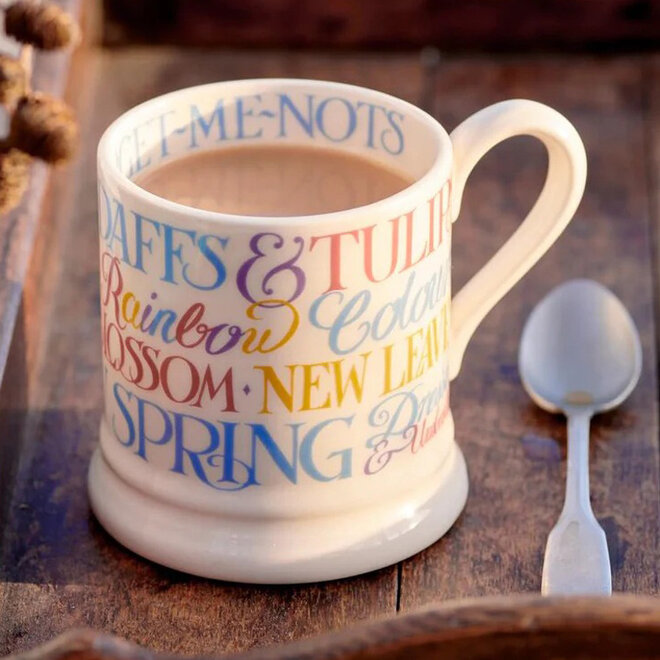 Easter Toast Daffodils & Tulips 1/2 Pint Mug