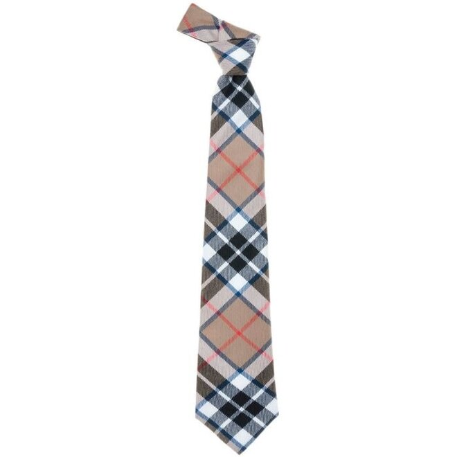 Thomson Camel Modern Tartan Tie