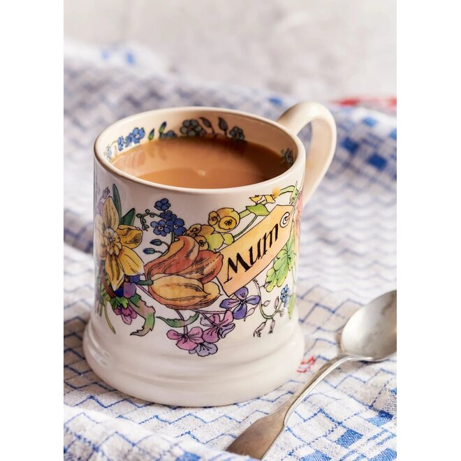 Spring Bunch Mum 1/2 Pint Mug