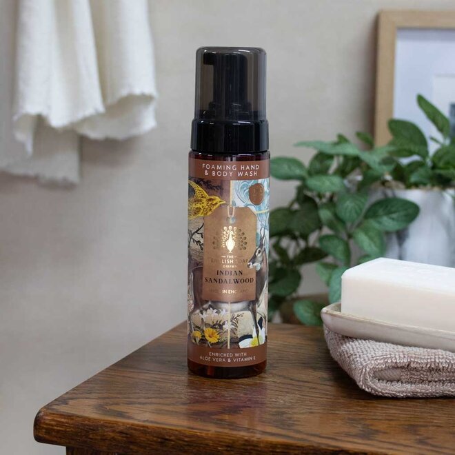 Anniversary Indian Sandalwood Foaming Hand & Body Soap