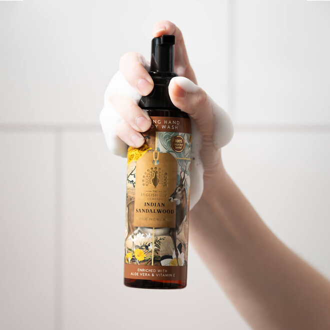 Anniversary Indian Sandalwood Foaming Hand & Body Soap