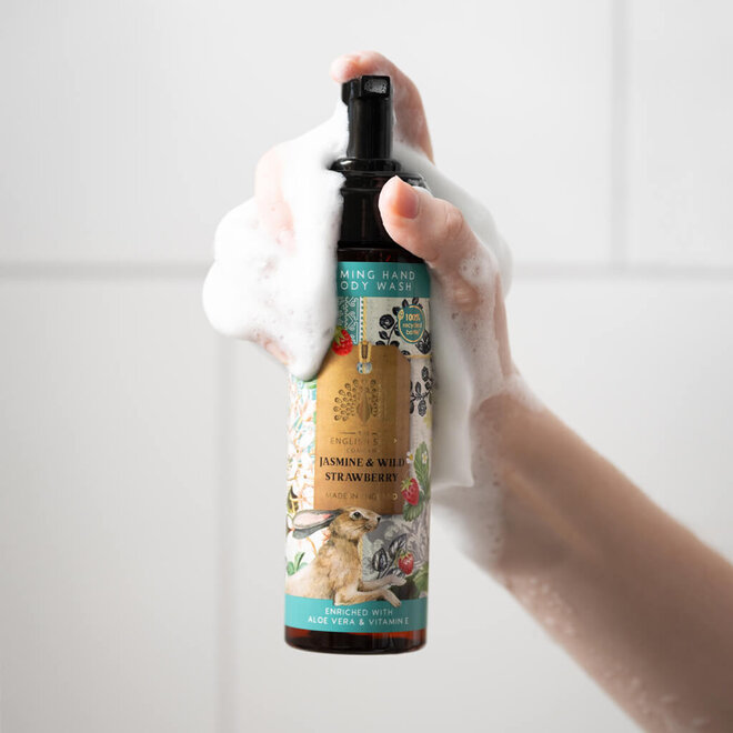 Anniversary Jasmine & Wild Strawberry Foaming Soap