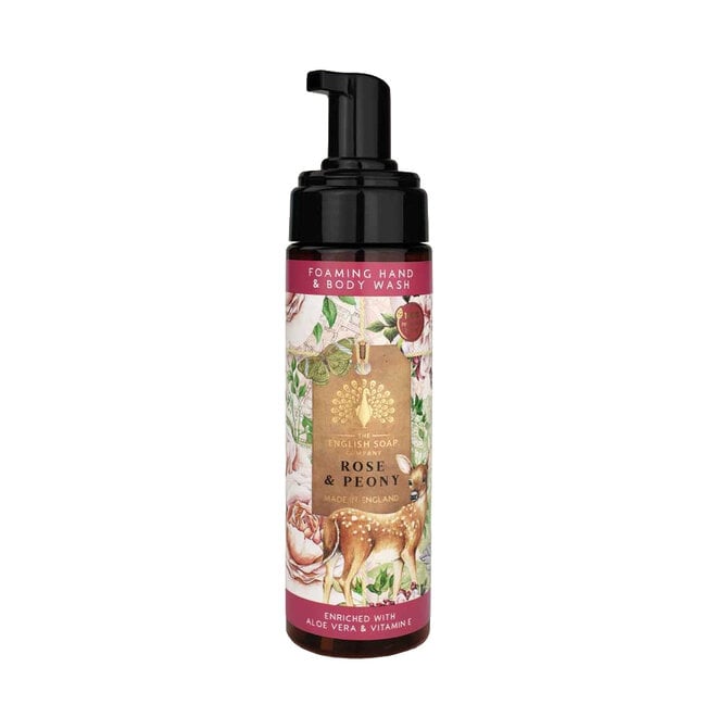 Anniversary Rose & Peony Foaming Hand & Body Soap