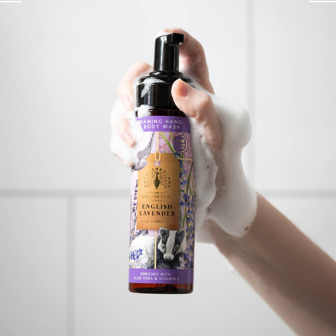 Anniversary English Lavender Foaming Hand & Body Soap