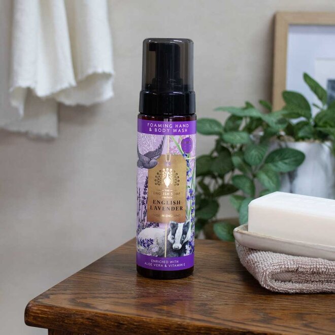 Anniversary English Lavender Foaming Hand & Body Soap