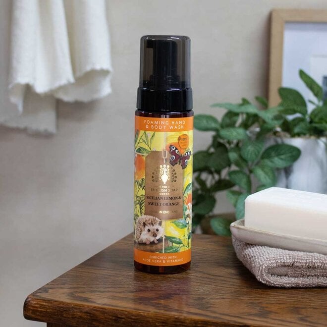Anniversary Sicilian Lemon & Sweet Orange Foaming Hand & Body Soap