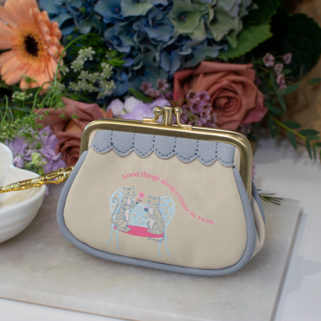 Posies & Patisseries Clipper Coin Purse