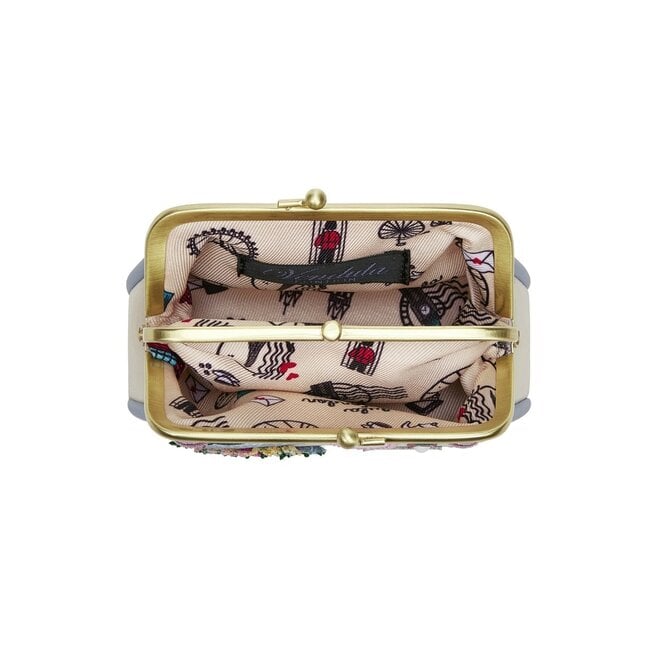 Posies & Patisseries Clipper Coin Purse