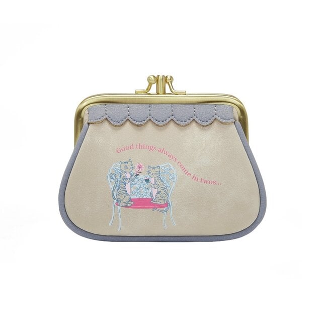 Posies & Patisseries Clipper Coin Purse