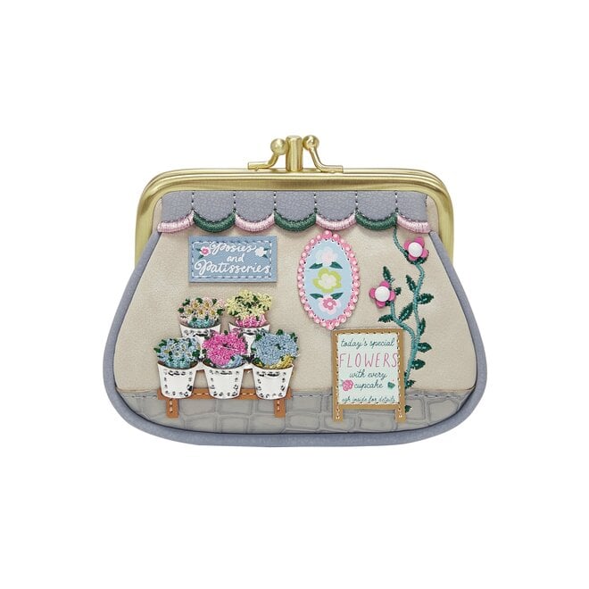 Posies & Patisseries Clipper Coin Purse