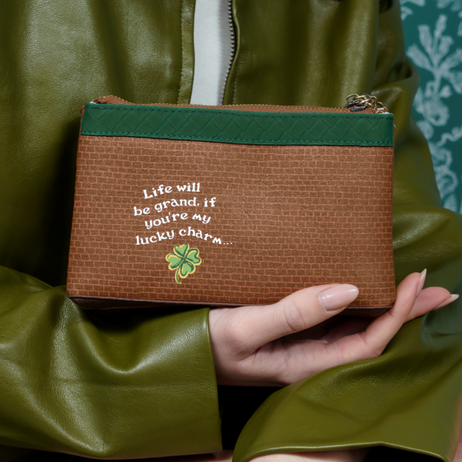 The Clover Inn Double Zipper Coin Purse