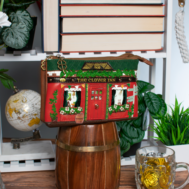 The Clover Inn Double Zipper Coin Purse