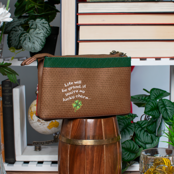 The Clover Inn Double Zipper Coin Purse