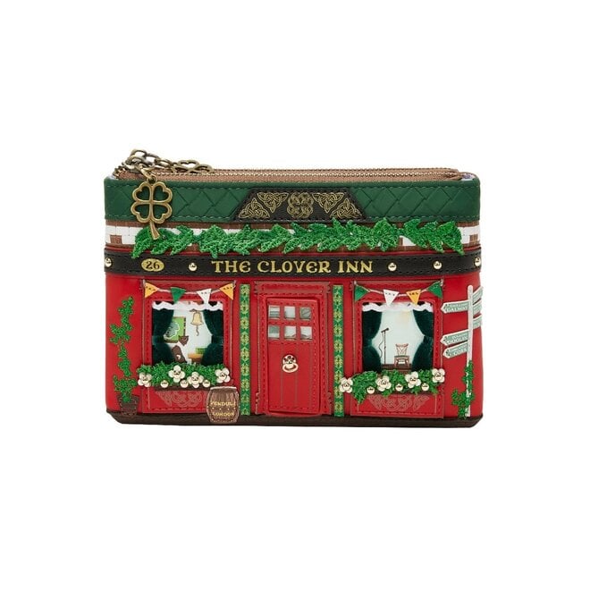 The Clover Inn Double Zipper Coin Purse