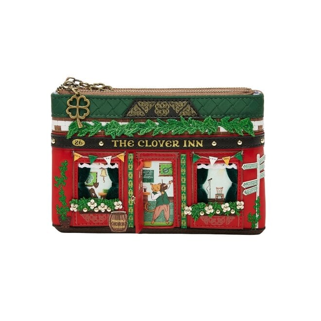 The Clover Inn Double Zipper Coin Purse