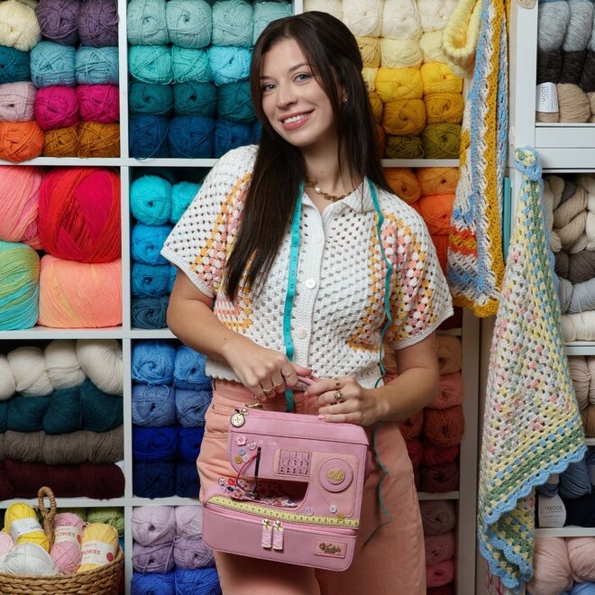 Sewing Shop Raspberry Edition Sewing Machine Bag