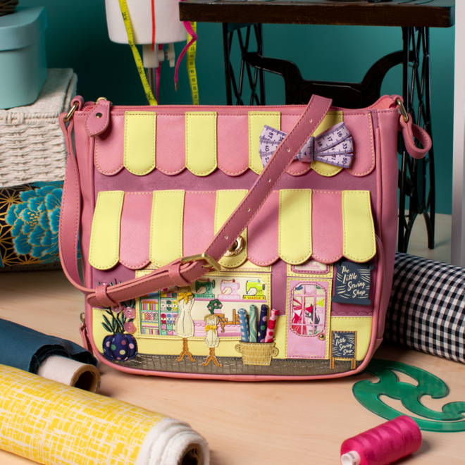 Sewing Shop Raspberry Edition Esme Bag
