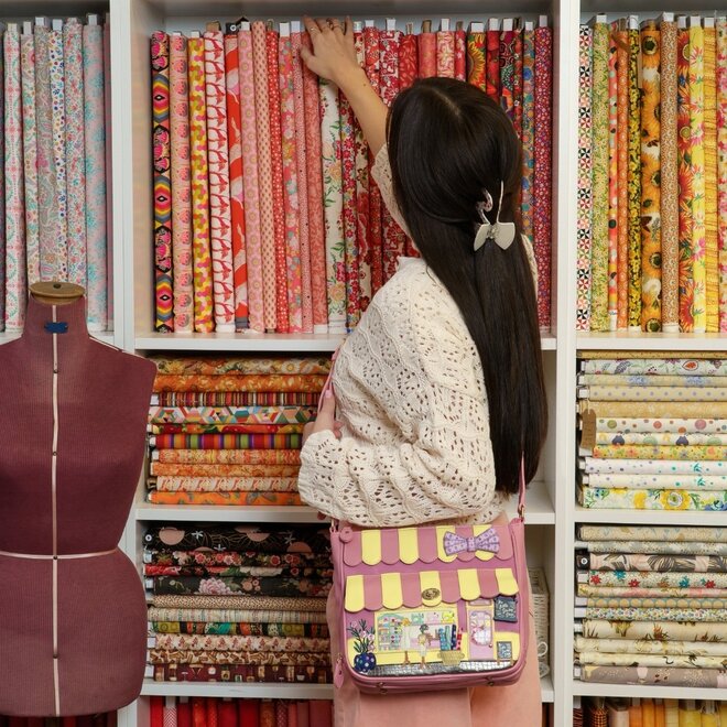 Sewing Shop Raspberry Edition Esme Bag