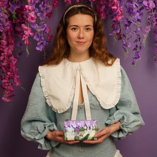 Vendula Heritage Regency Garden Compact Folding Wallet