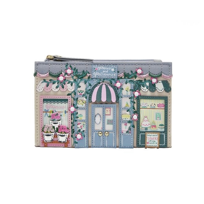 Posies & Patisseries Large Ziparound Wallet