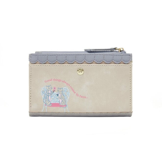 Posies & Patisseries Large Ziparound Wallet