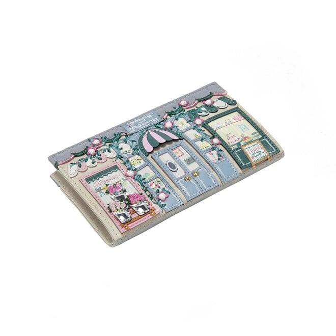 Posies & Patisseries Large Ziparound Wallet