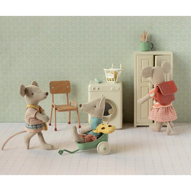 Tricycle Mouse, Big Sister - Coral