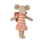 Tricycle Mouse, Big Sister - Coral