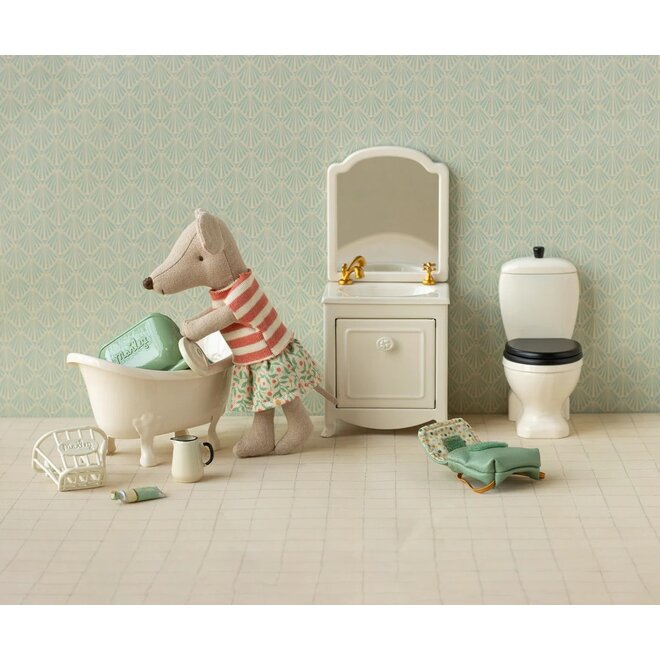 Clothes & Bag, Big Sister Mouse - Green