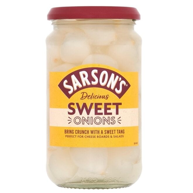 Sarson's  Sweet Silverskin Onions 460g