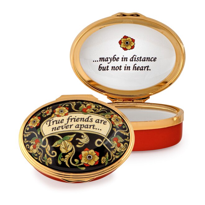 True Friends Enamel Trinket Box
