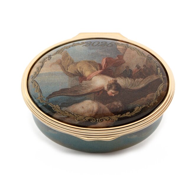 2025 Annual Year Enamel Trinket Box